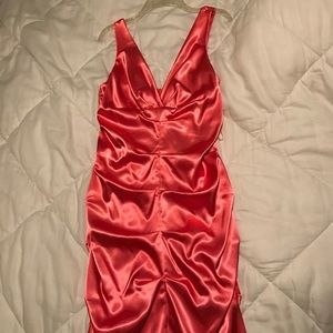 Satin dress